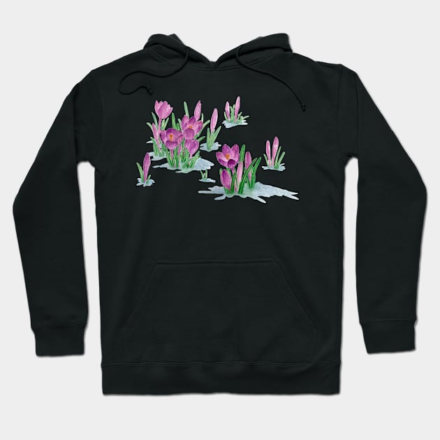 January 24th birthday flower Hoodie by birthflower